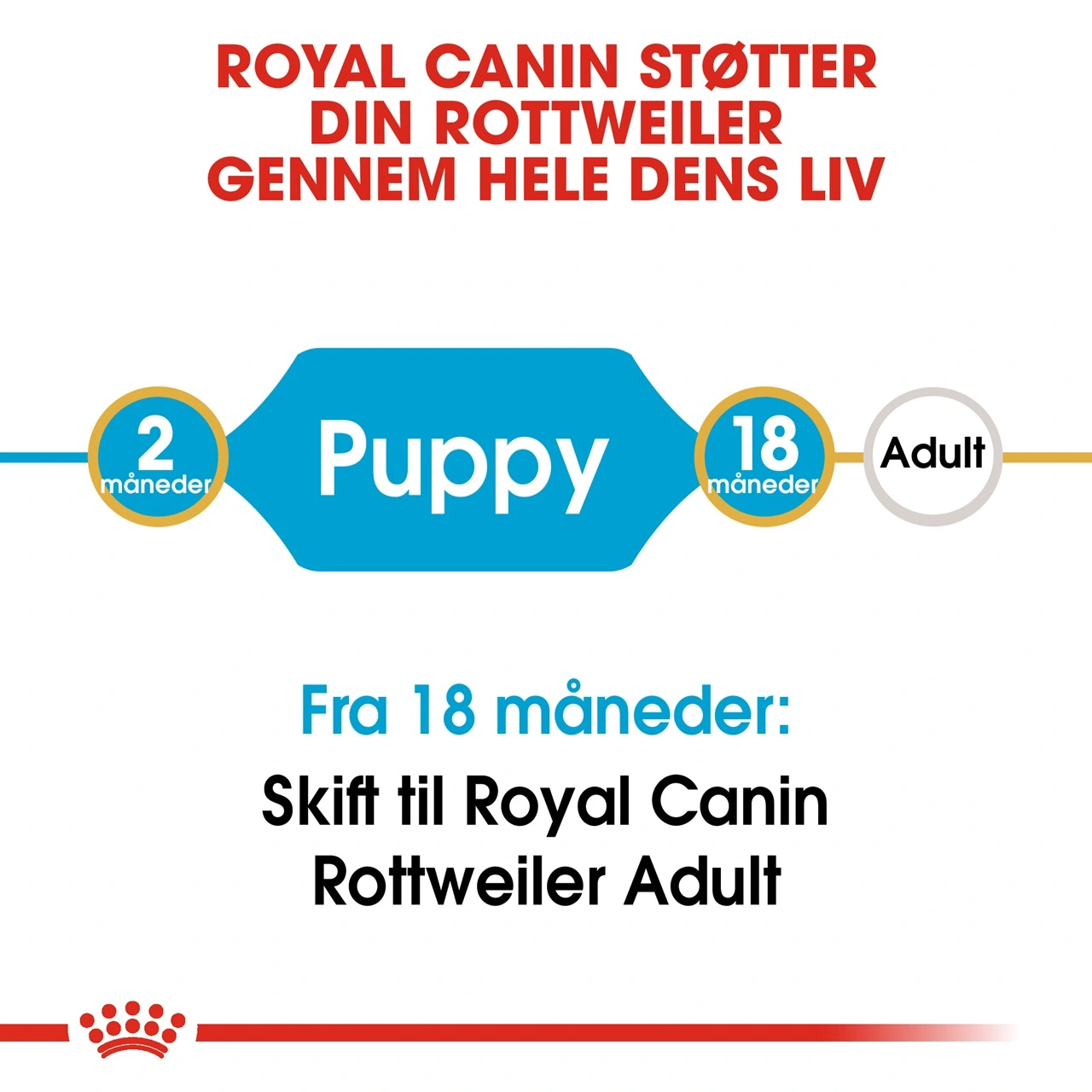 Royal Canin Rottweiler Puppy 12 kg - tørfoder til hvalpe